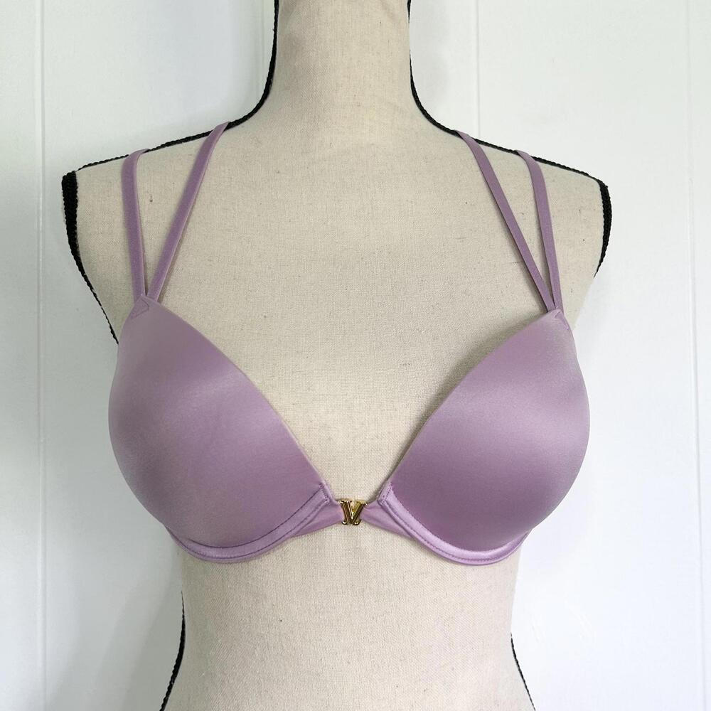 Victoria’s Secret Lavender Purple Very Sexy Push Up Lace Bra 32C